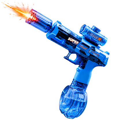 AquaShot™ - Pistola de Agua LED Recargable de Largo Alcance