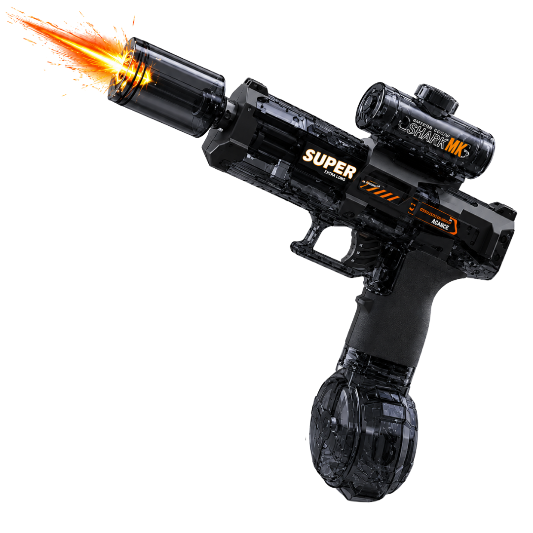 AquaShot™ - Pistola de Agua LED Recargable de Largo Alcance