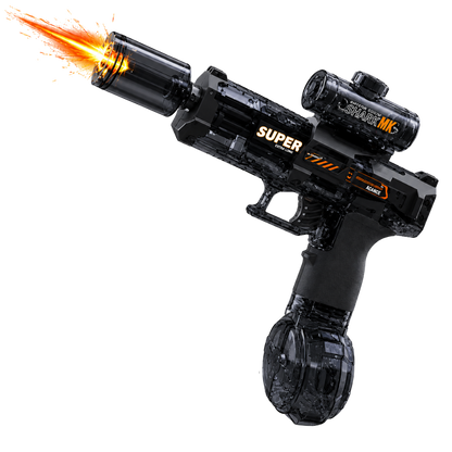 AquaShot™ - Pistola de Agua LED Recargable de Largo Alcance