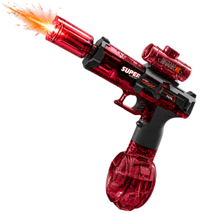 AquaShot™ - Pistola de Agua LED Recargable de Largo Alcance